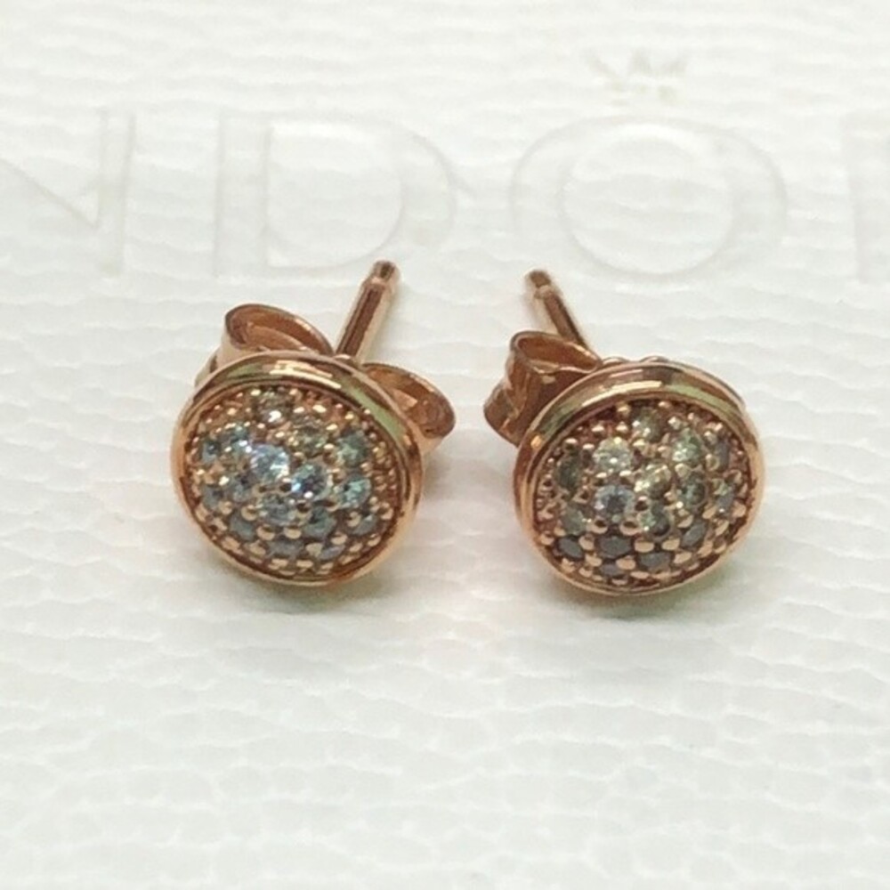 Pandora Rose Dazzling Droplets Earrings Item 280726CZ